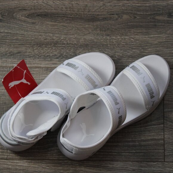 Puma Light Gray Sandals - Picture 6 of 6